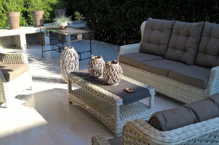 Dārza komplekts Trivo 3 bēšs - N1 Home