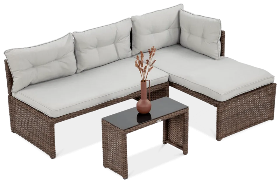 Dārza komplekts Canva brūns - N1 Home