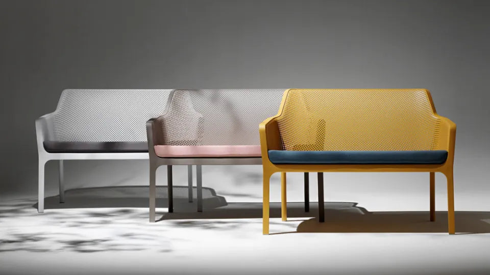 Soliņš - balkona dīvāns Narvi Beni 116/86/70 cm senape - N1 Home