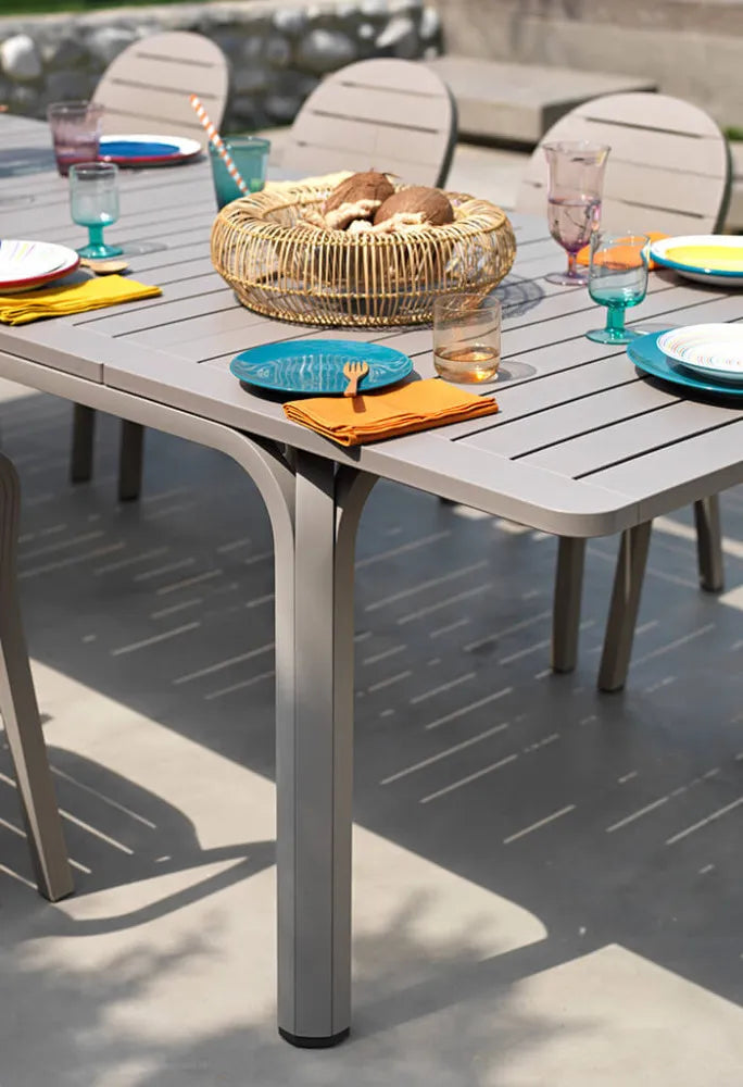 Galds Naro Apoli 210/100/73; 140/100/73 cm antracīts - N1 Home