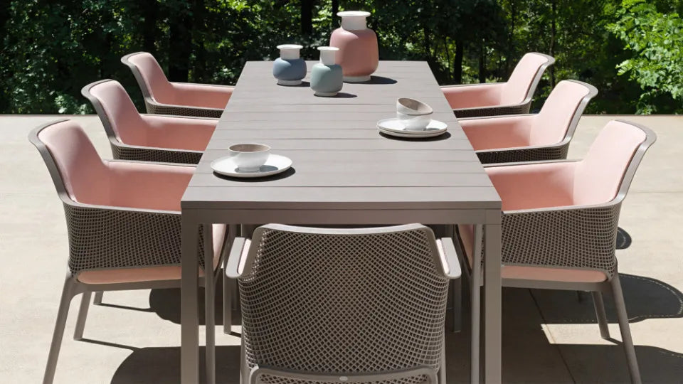 Galds Naro Ri 210/100/76 cm blanko - N1 Home