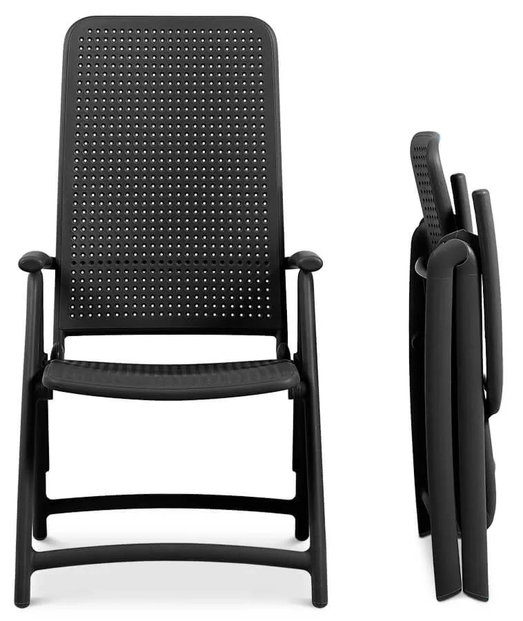 Dārza krēsls Narvi Darse 59/113/65 cm antracīts - N1 Home