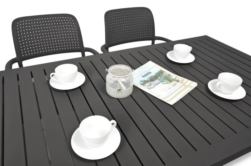 Dārza komplekts Narvi Bori 140/4+1 antracits - N1 Home