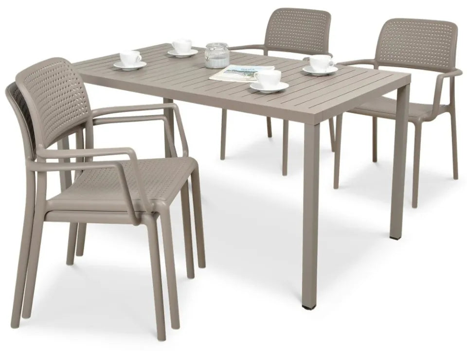 Dārza komplekts Narvi Bori 140/4+1 tortora - N1 Home