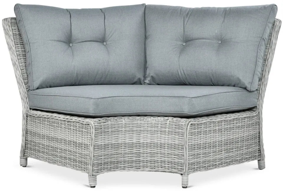 Ēdamgalda komplekts Dova 306/246/87 cm stone pelēks - N1 Home