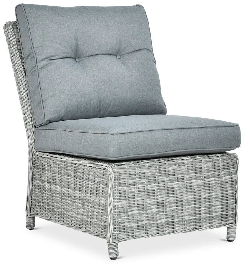 Ēdamgalda komplekts Dova 306/246/87 cm stone pelēks - N1 Home