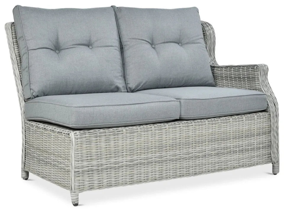 Ēdamgalda komplekts Dova 306/246/87 cm stone pelēks - N1 Home