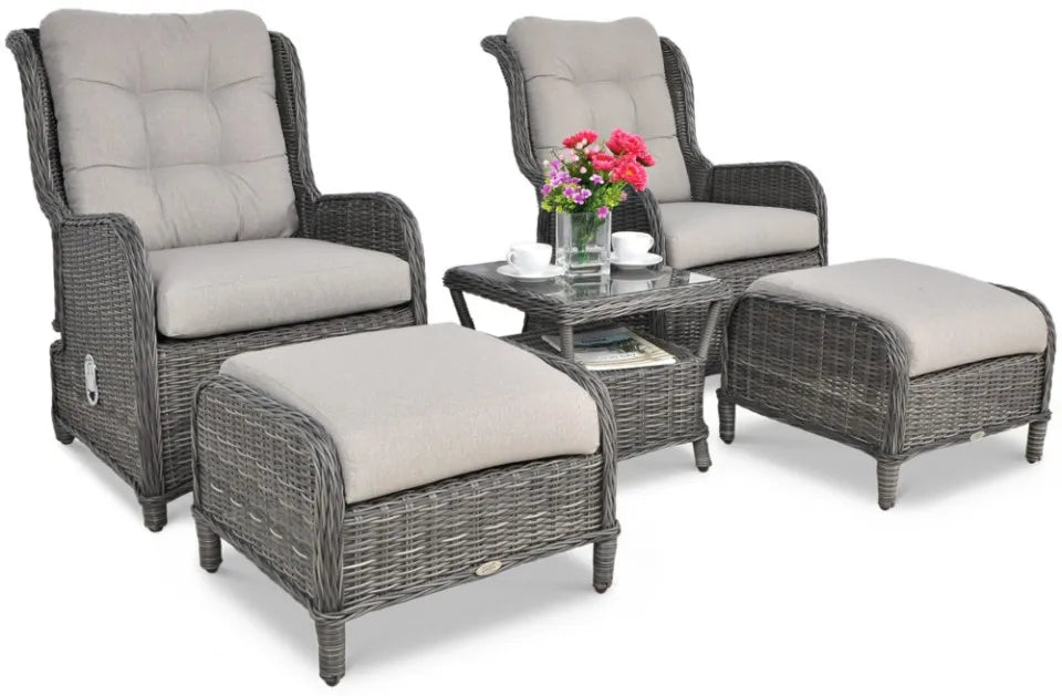 Atpūtas komplekts Sien Duo tumši pelēks - N1 Home