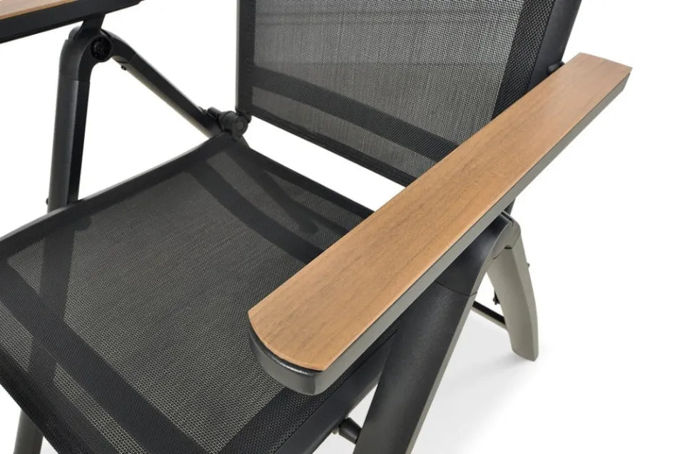 Dārza komplekts Brisbi melns - N1 Home