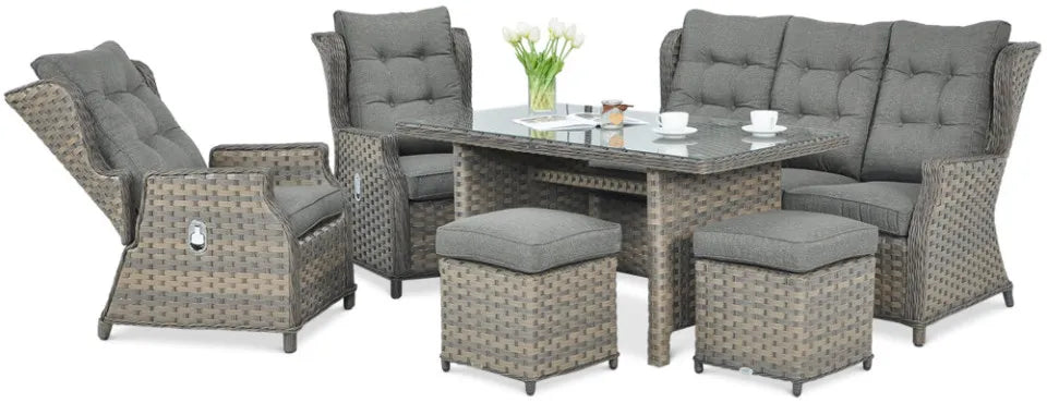 Dārza komplekts Balti Dins melanžs - N1 Home