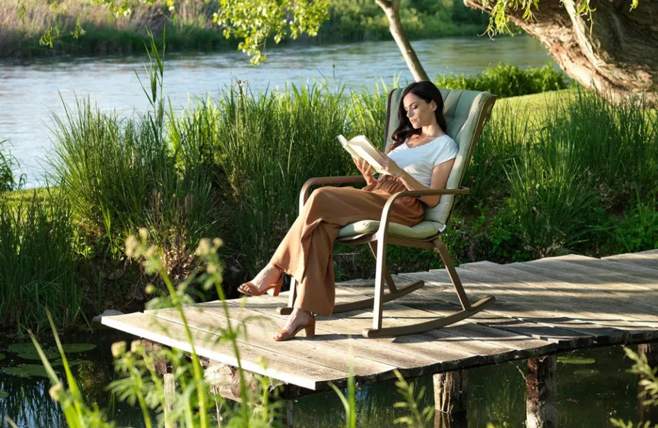 Dārza krēsls Narvi Rokko 72/112/81 cm antracīts - N1 Home