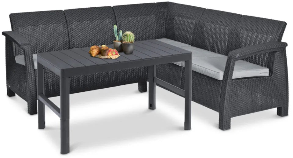 Dārza komplekts Cory Reli grafīts - N1 Home