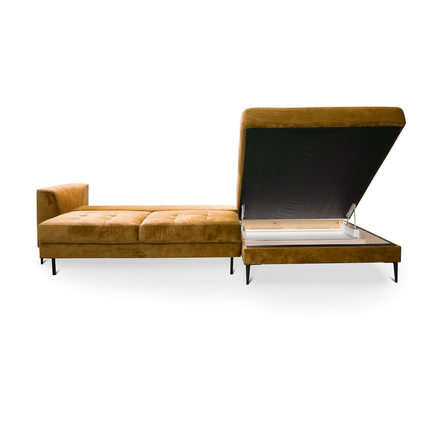 Dīvāns Lidzi 275/80/168 cm sinepes - N1 Home