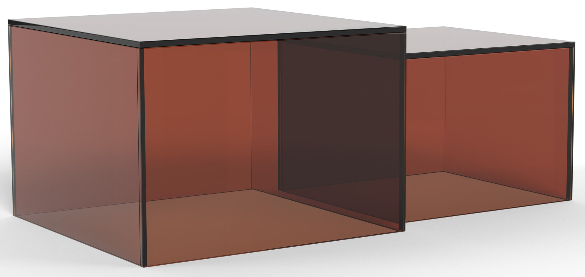 Kafijas galds Glopi 50/50/35 cm brūns - N1 Home