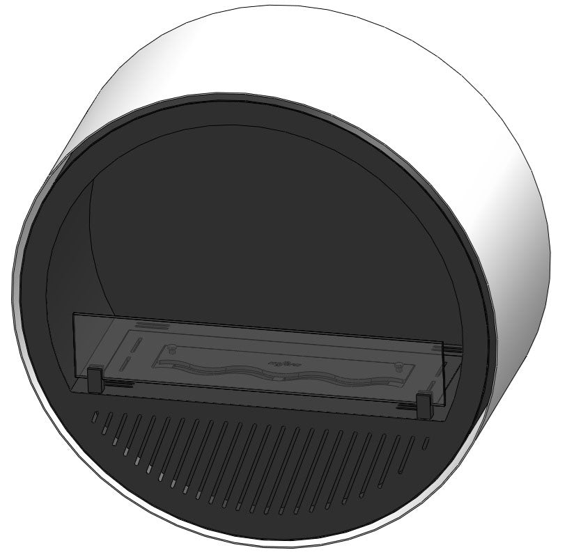 Biokamīns Incyrc Slim wall 72/30 cm rozā - N1 Home