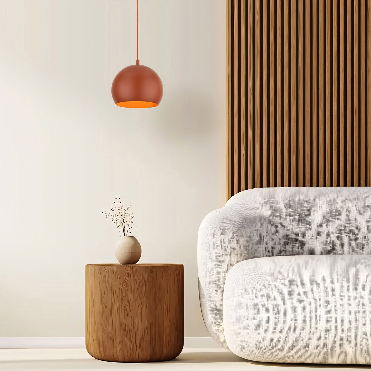 Piekaramā lampa Zoe 170 × 170 × 1500 mm ķieģelis - N1 Home