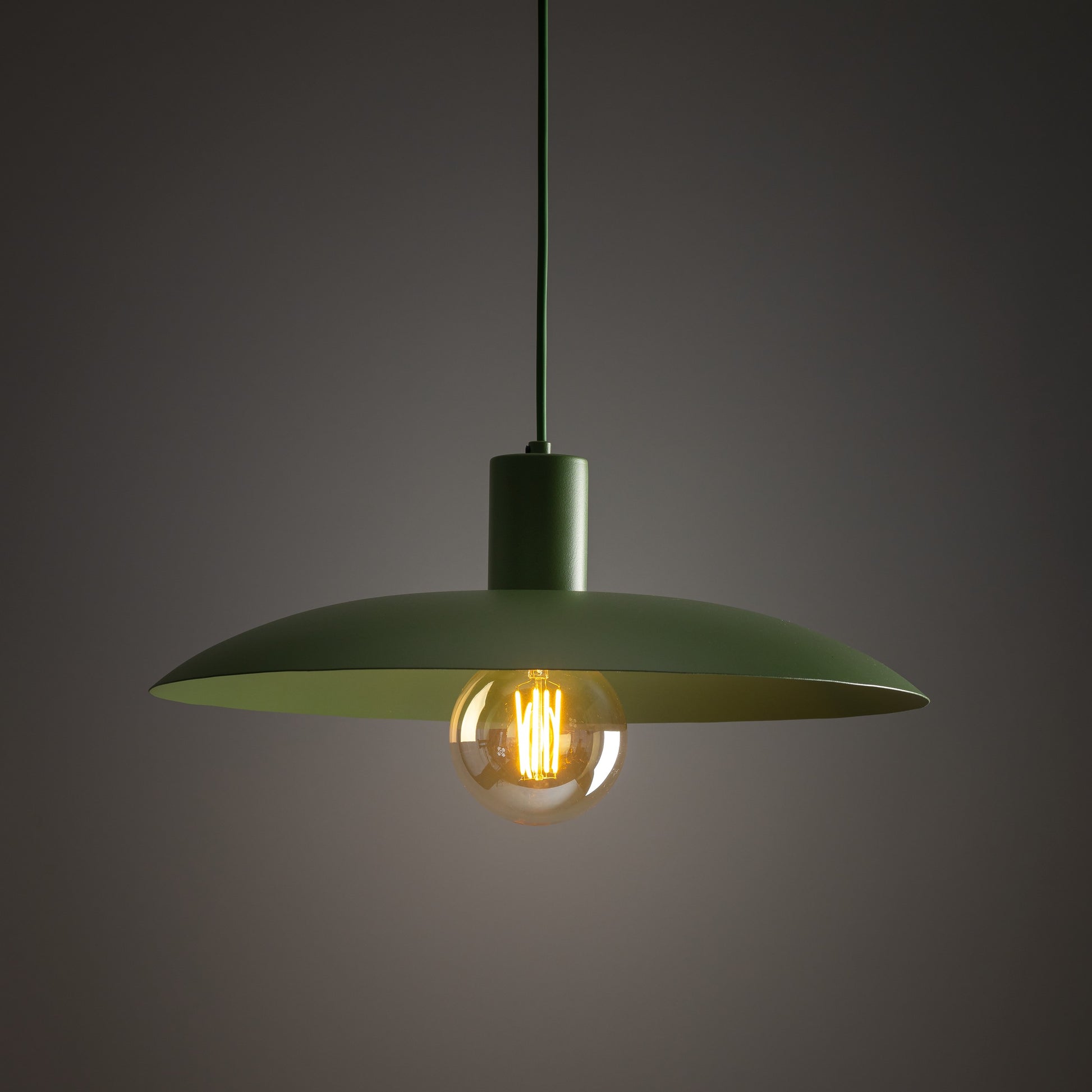 Piekaramā lampa Astra 410 × 410 × 1500 mm zaļš - N1 Home