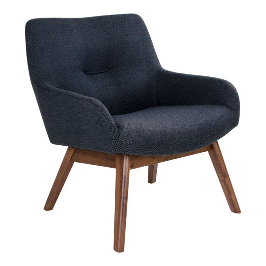 Krēsls Lorof 63/65/73 cm tumši zils
