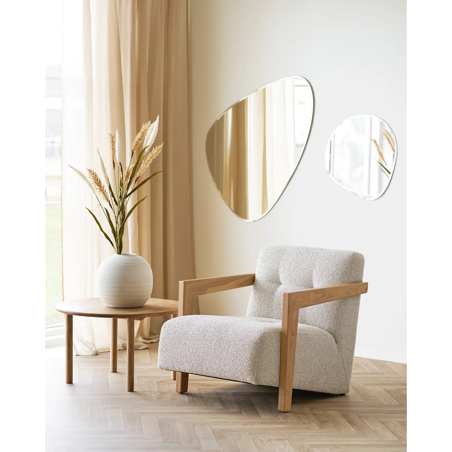 Krēsls Karaca 88/72/72 cm bēšs