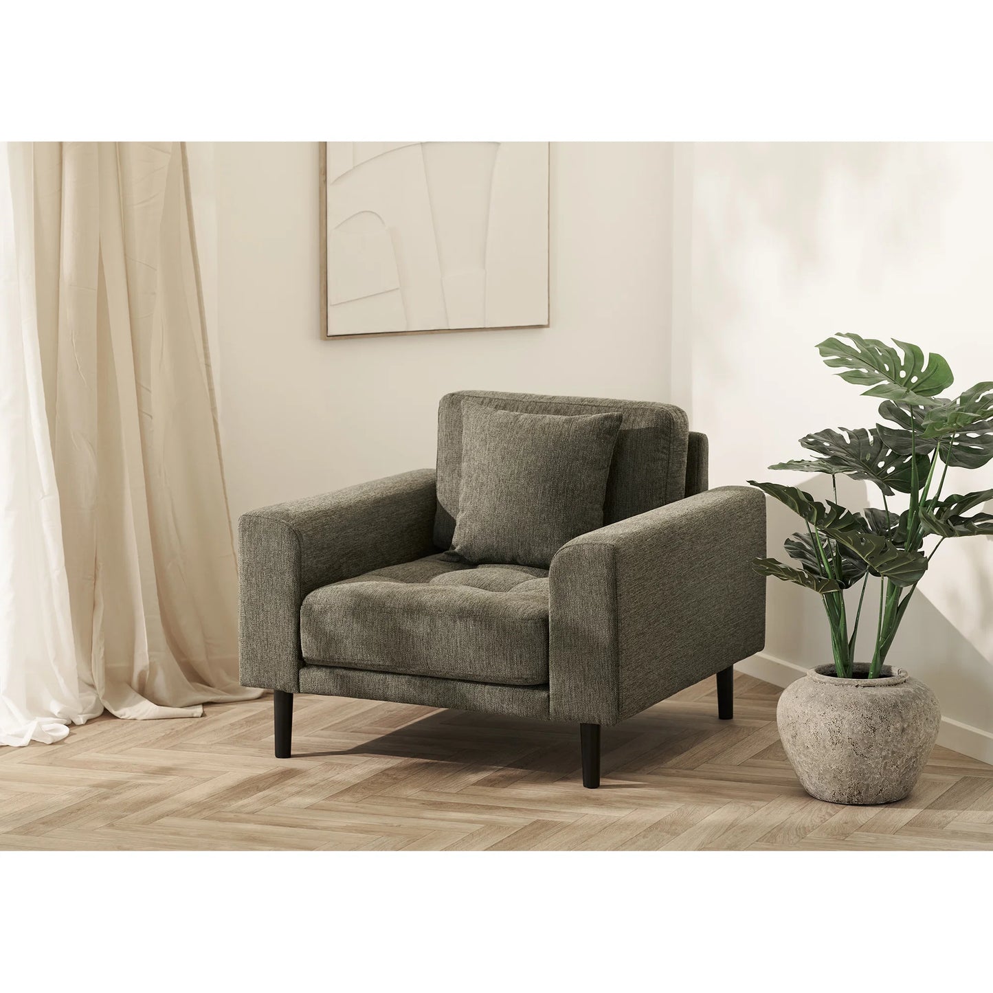 Krēsls Lito 90/92/54 cm olīvzaļs