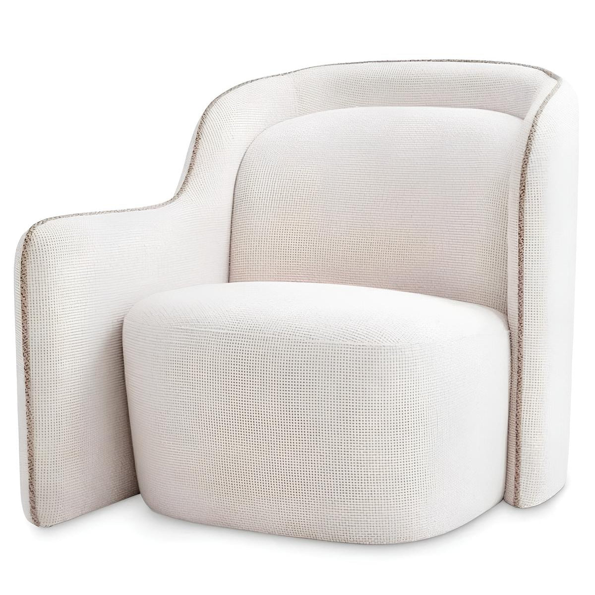 Krēsls Barrier Eichholtz 77/100/82,5 cm Lyssa off-white | lyssa sand - N1 Home