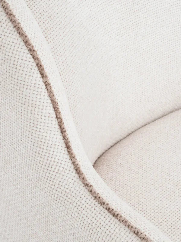 Krēsls Barrier Eichholtz 77/100/82,5 cm Lyssa off-white | lyssa sand - N1 Home