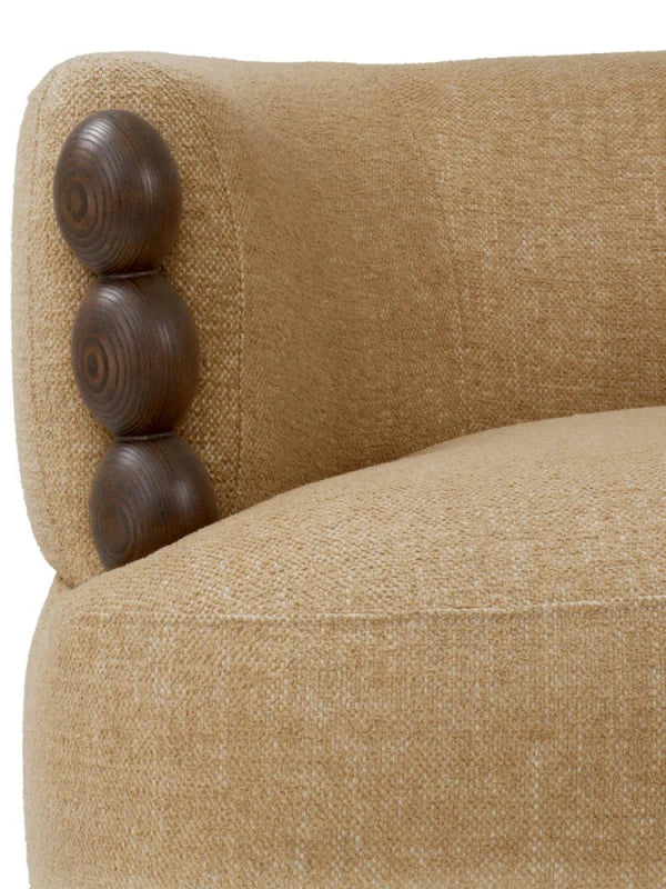 Krēsls Grimaud Eichholtz 100/92/75 cm Renato honey | ebony finish - N1 Home