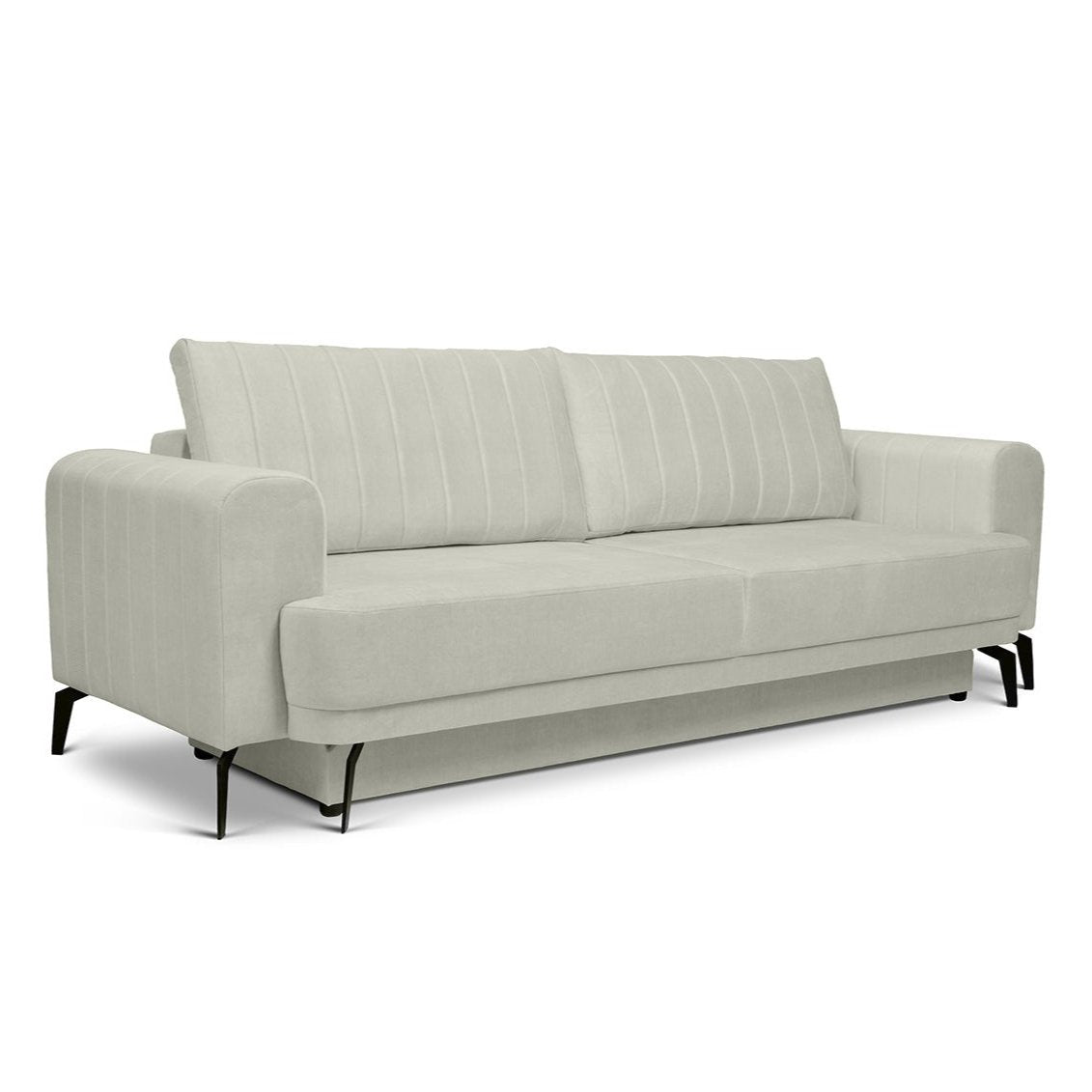 Dīvāns KOMO 250/73-90/100 cm gaiši pelēks - N1 Home