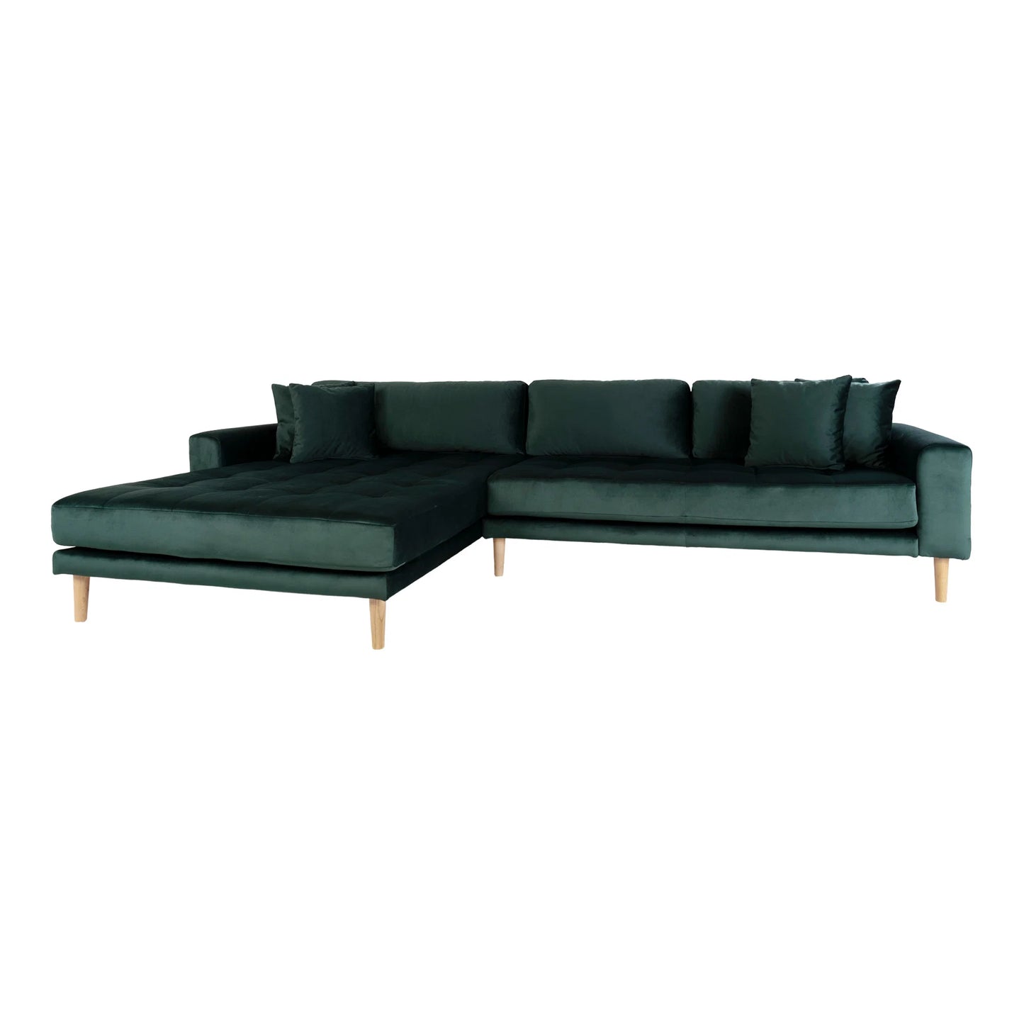 Dīvāns Lounge Lito 290/170/76 cm zaļs