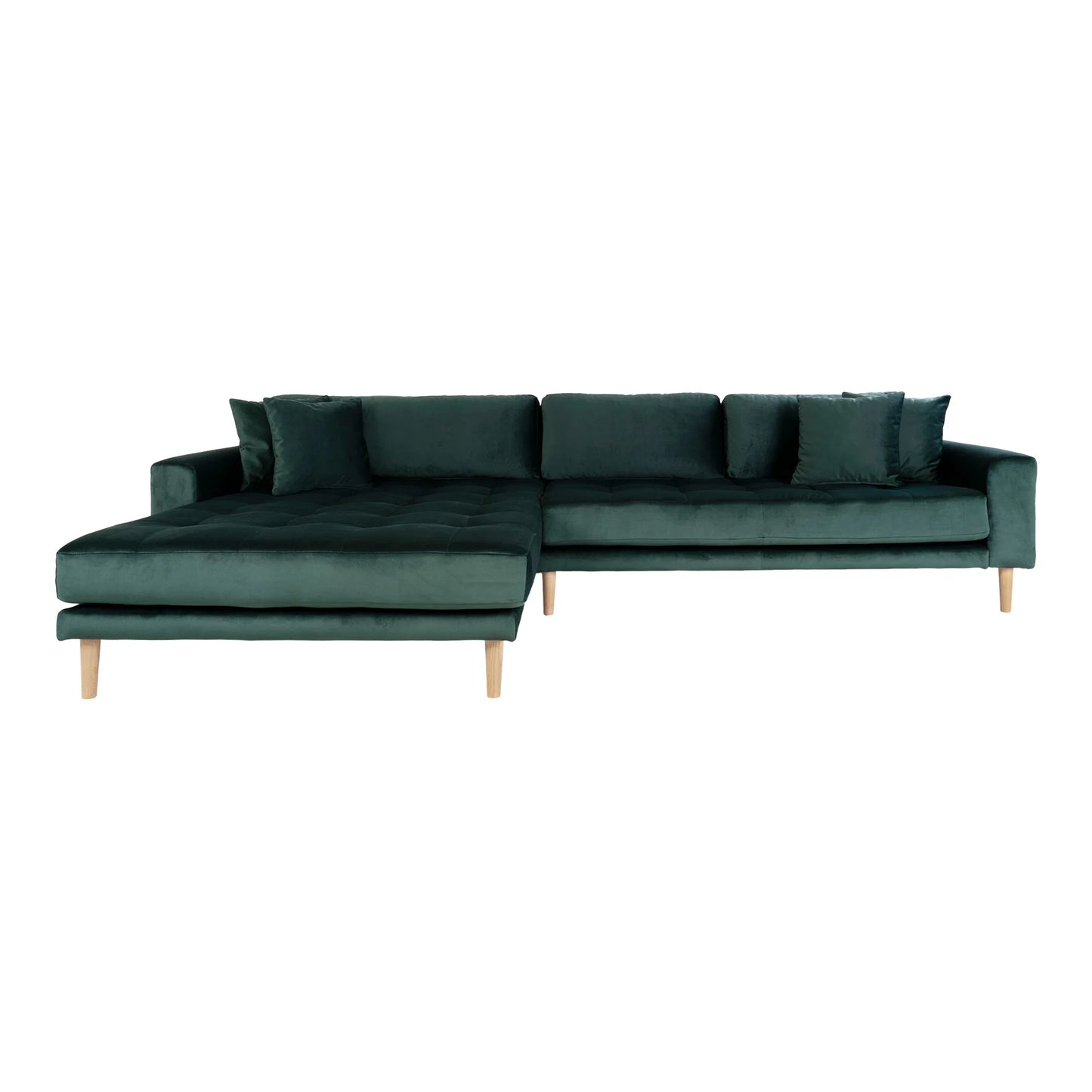 Dīvāns Lounge Lito 290/170/76 cm zaļs