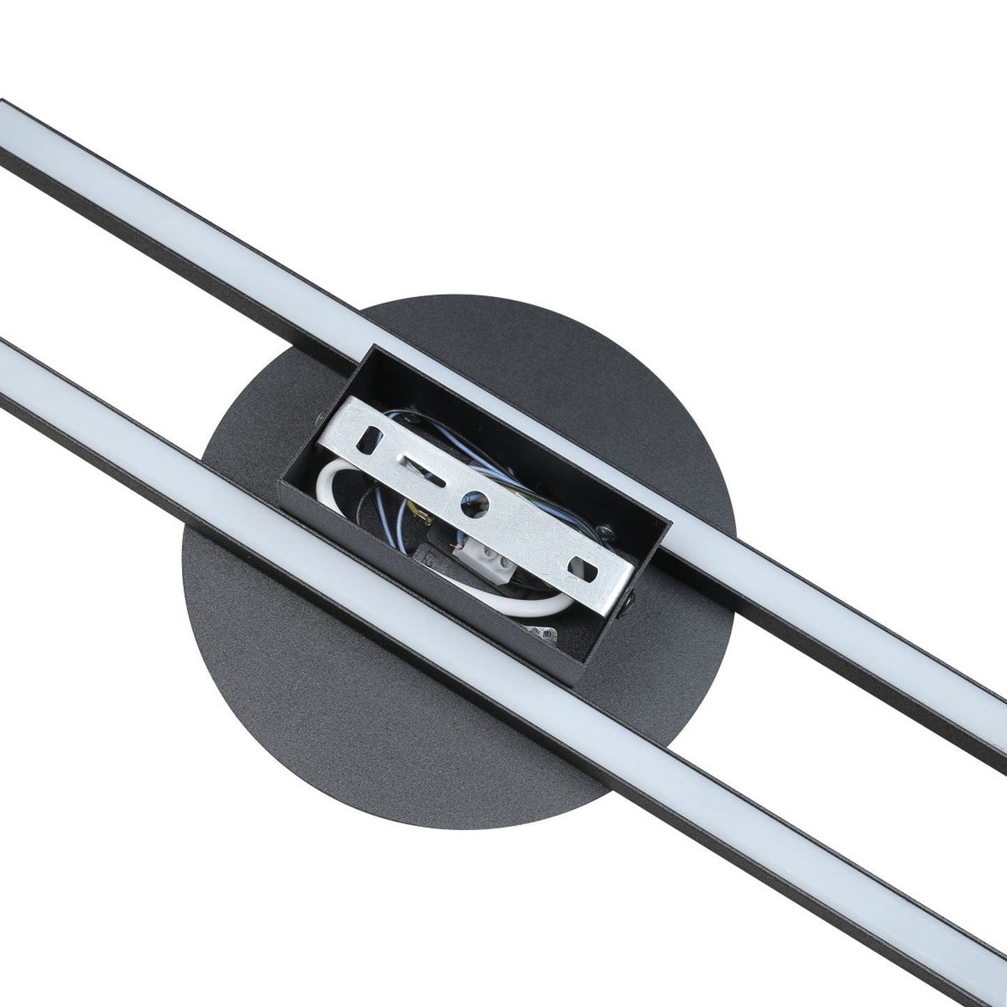 Sienas lampa Java 170 × 50 × 860 mm melns - N1 Home