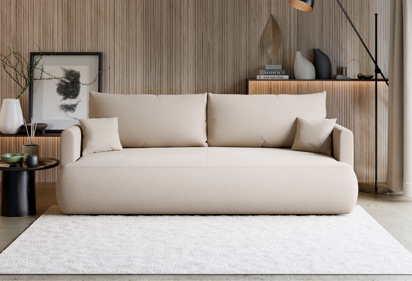 Dīvāns Ovorl 226/90/97 cm Storm 02 - N1 Home