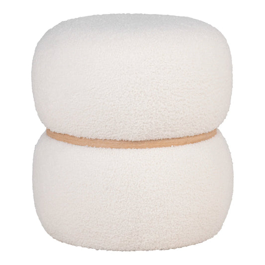 Pufs Milsa 38/38/41 cm balts