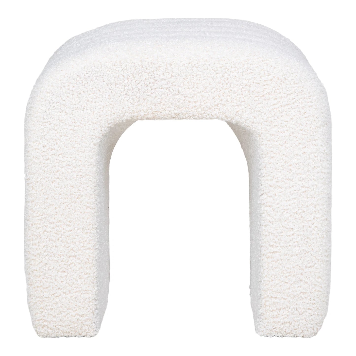 Pufs Colmi 42/41/36 cm balts