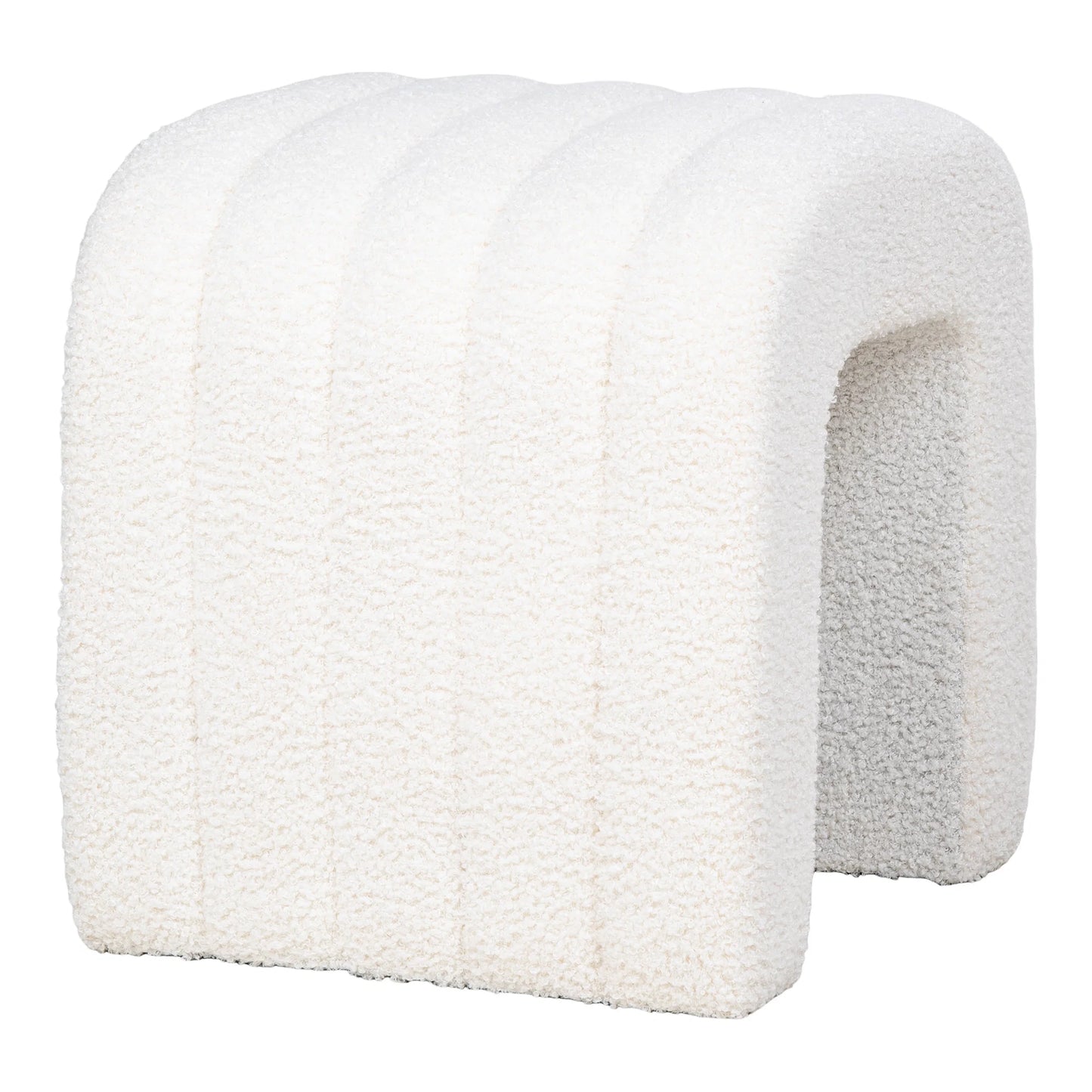 Pufs Colmi 42/41/36 cm balts
