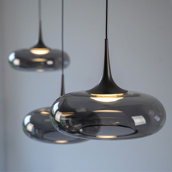 Piekaramā lampa POSH 200/22/97 cm melns