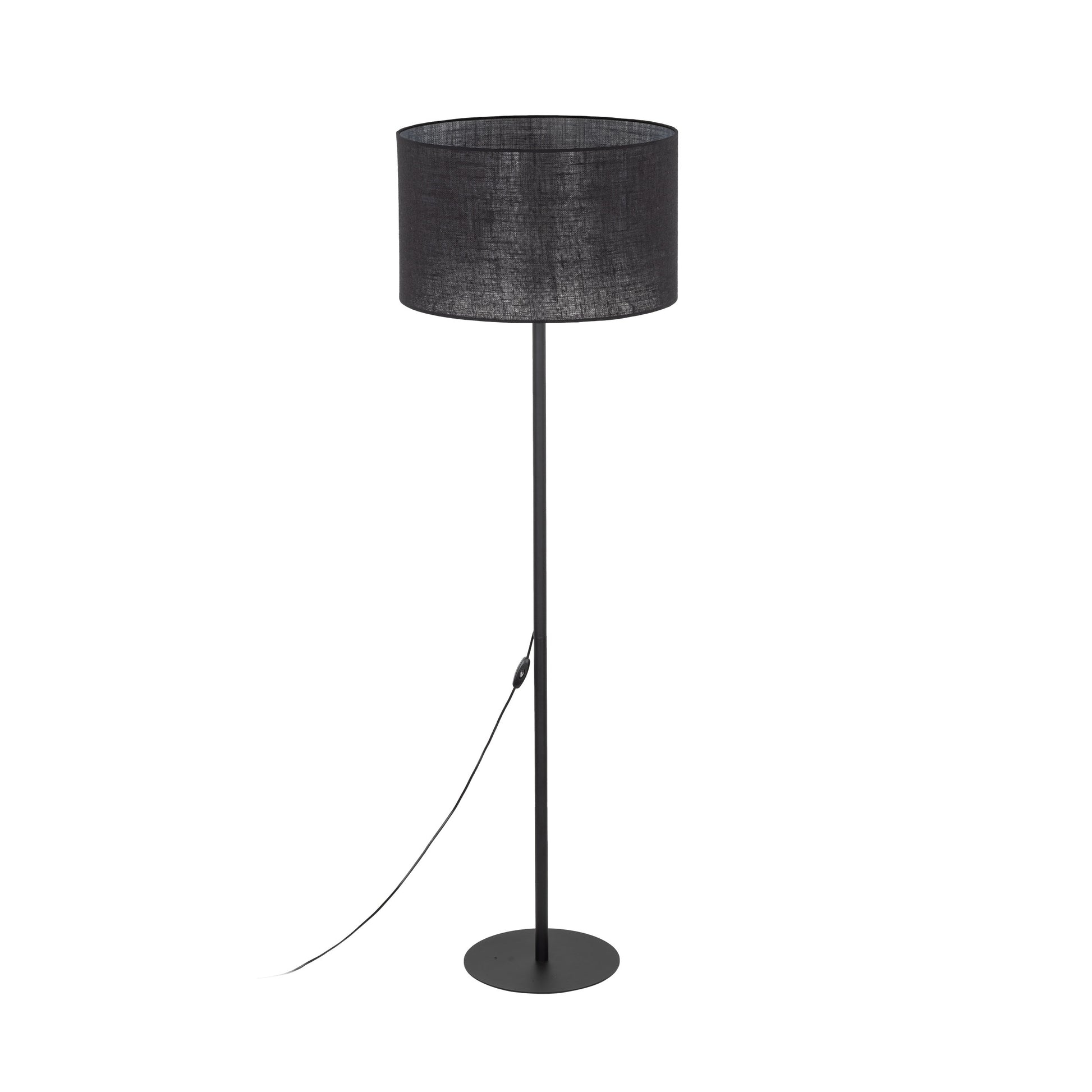 Stāvlampa Glori 500 × 500 × 1600 mm melns - N1 Home