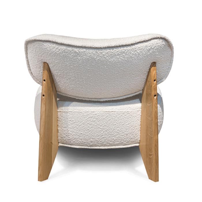 Krēsls Juna Befame 70/79/72 cm krēms/ozols - N1 Home