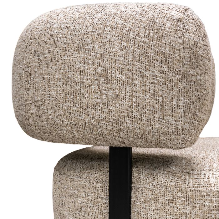 Krēsls Aston Befame 88/87/74 cm tumši pelēks - N1 Home