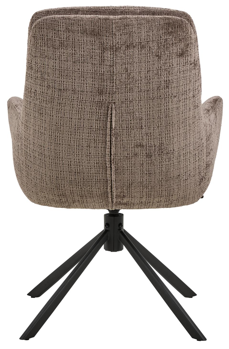 Krēsls Edgi 61/67/94 cm dusty brown 24 - N1 Home