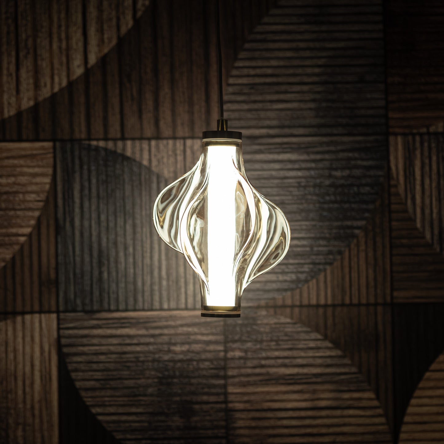 LED piekaramā lampa Elvis 8W 18/18/160 cm bēšs - N1 Home