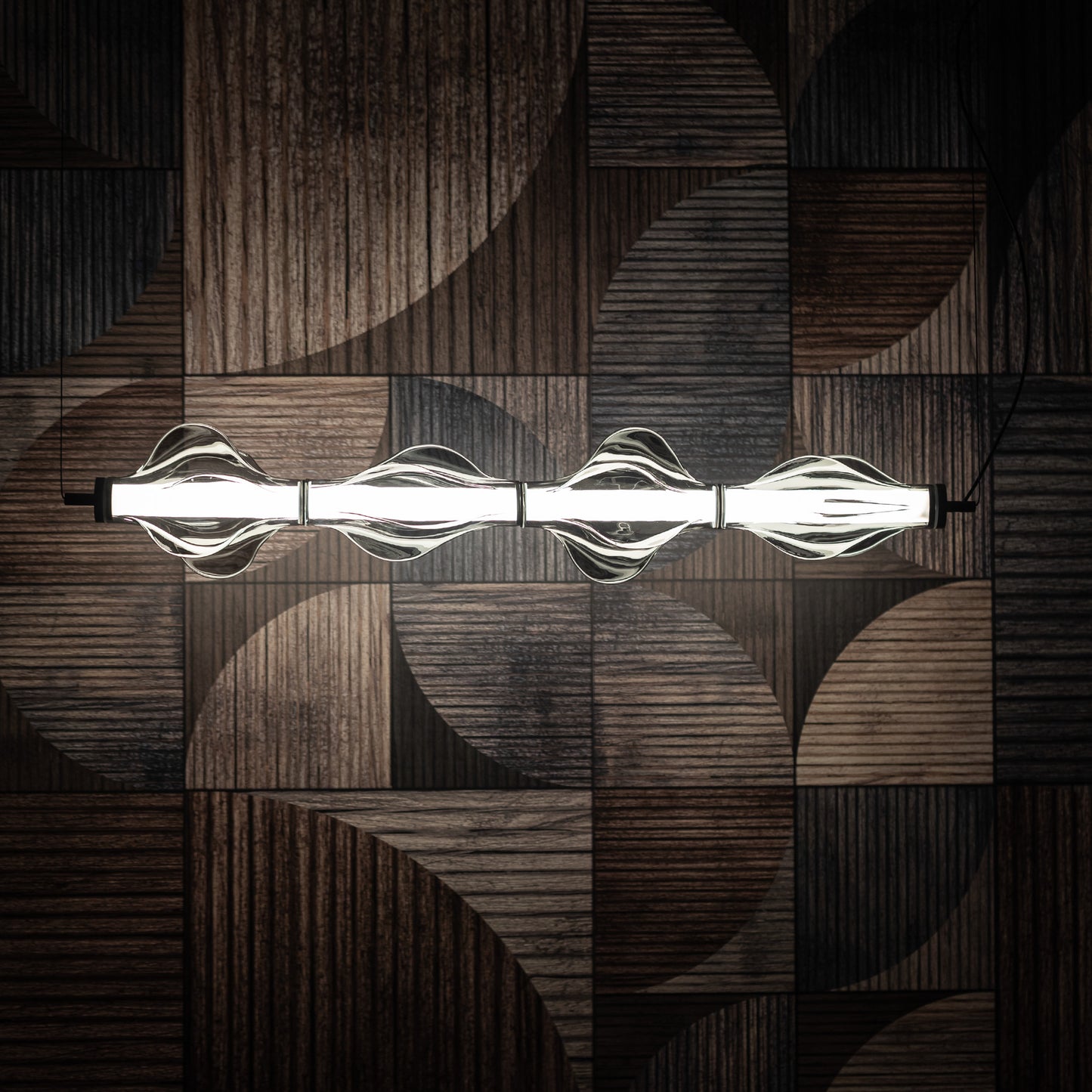 LED piekaramā lampa Elvis 30W Elvis 18/103/143 cm melns