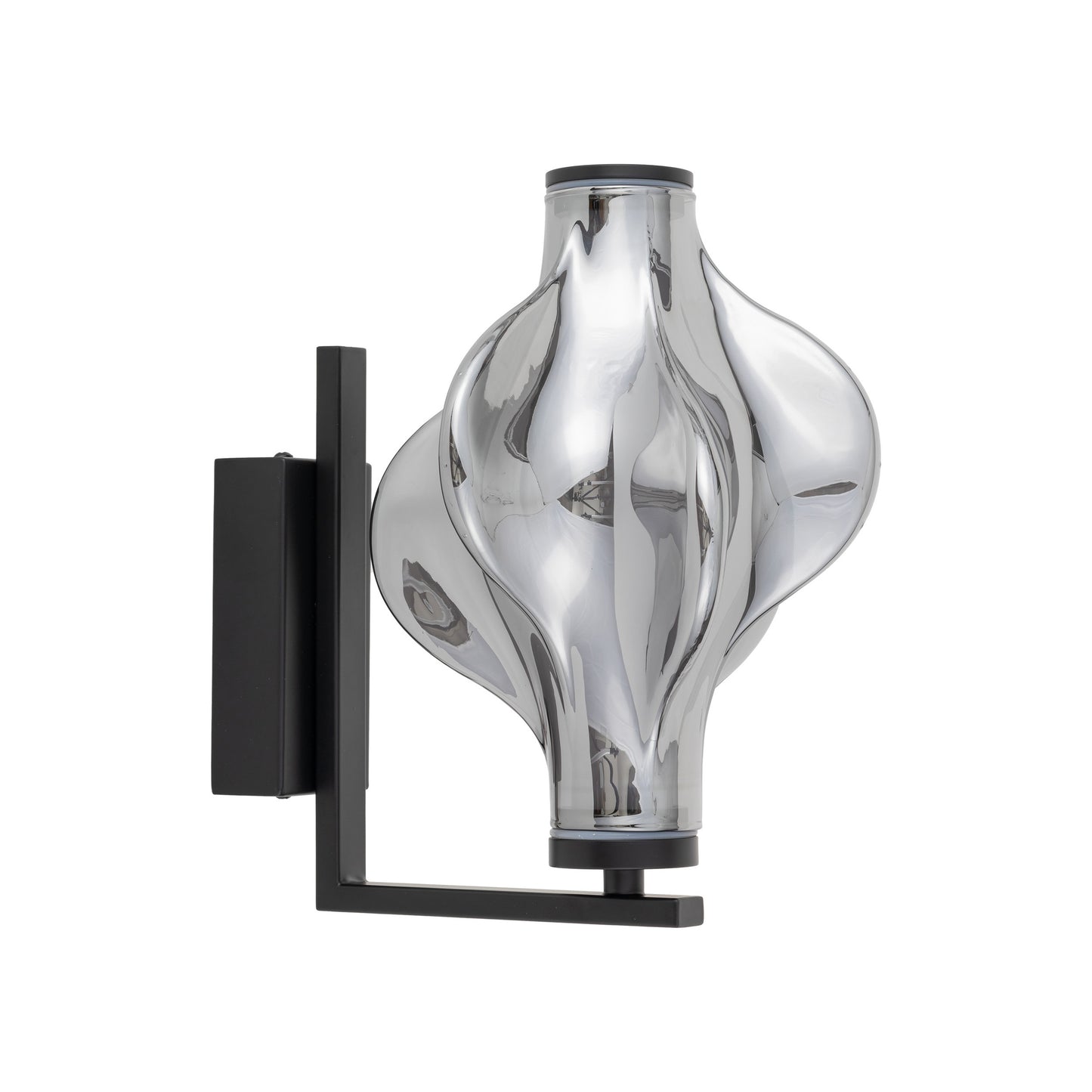 Elvis LED sienas lampa 8W 24/18/26 cm melns