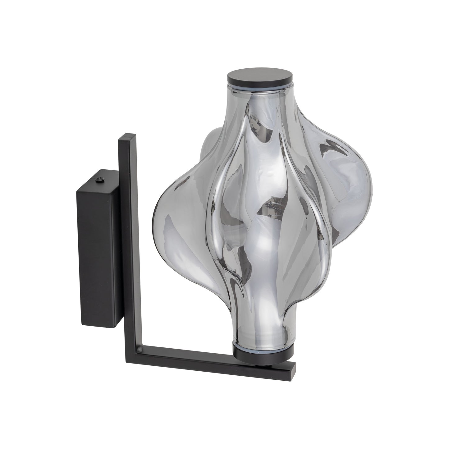 Elvis LED sienas lampa 8W 24/18/26 cm melns