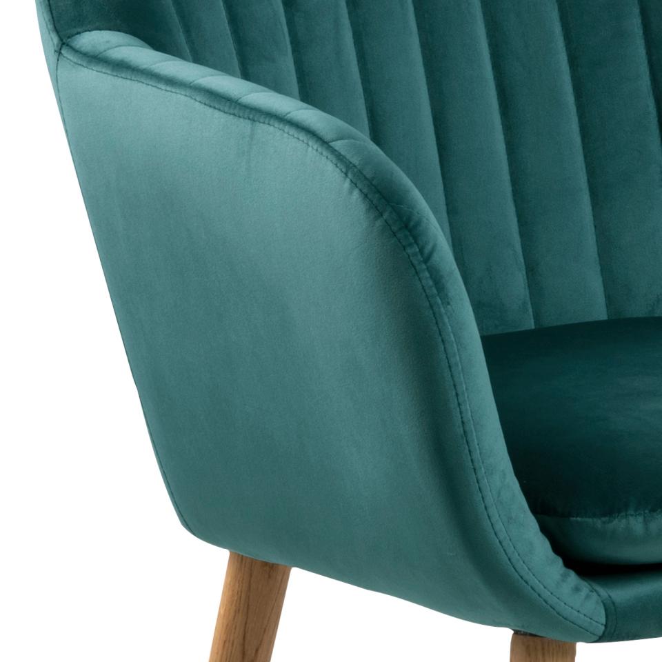 Krēsls Emil  57/61/83 cm pudele zaļš - N1 Home