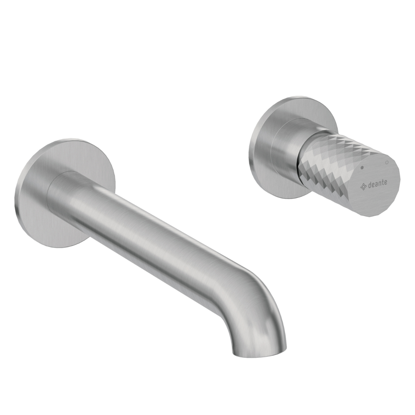 Iebūvēts izlietnes maisītājs Silia Hexa 208 mm matēts tērauds - N1 Home