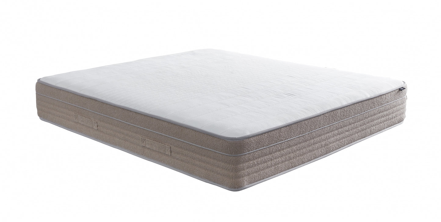 Matracis Dole 90;120;140;160;180;200/200 cm balts/bēšs - N1 Home