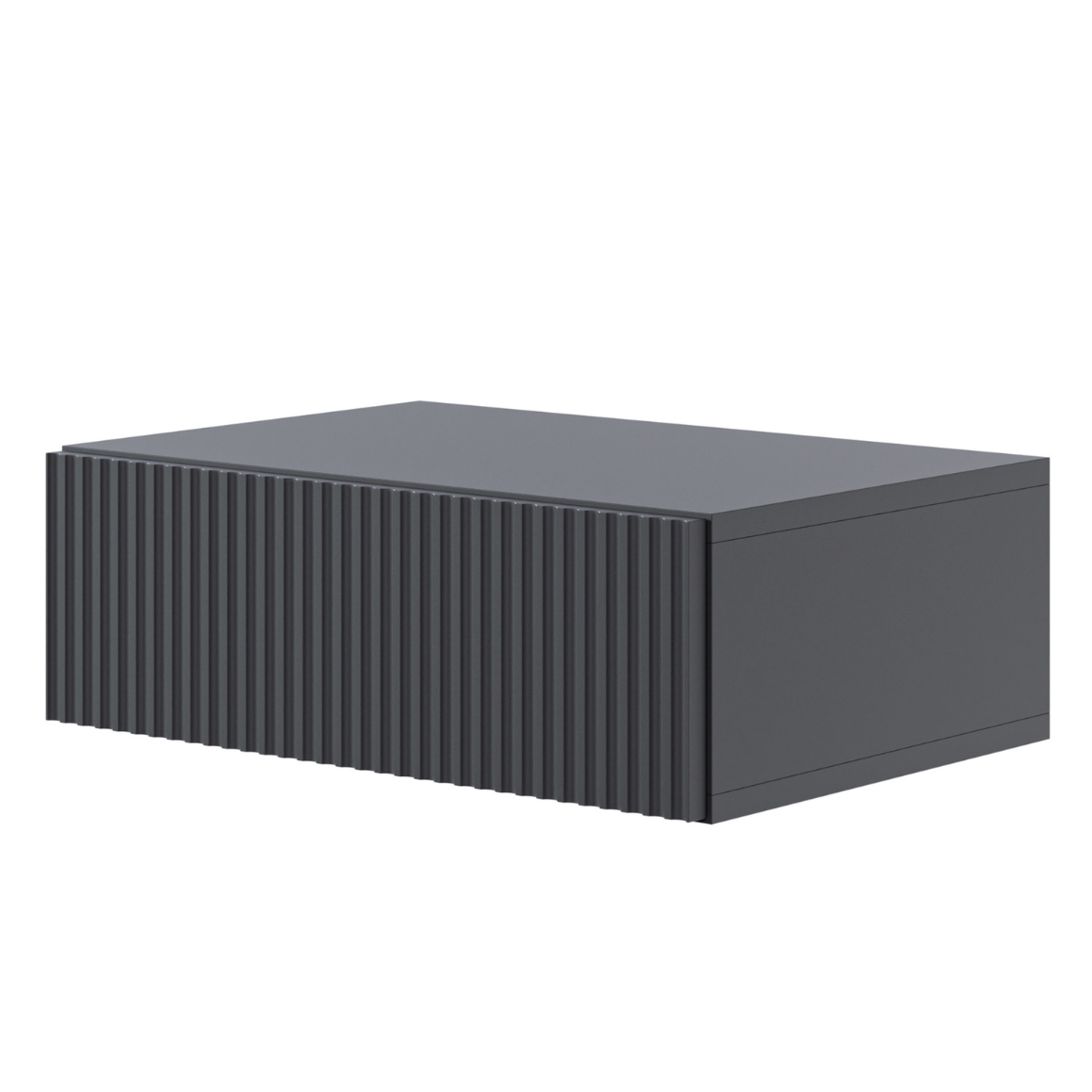 Naktsskapis Velda 50/17/35 cm melns - N1 Home