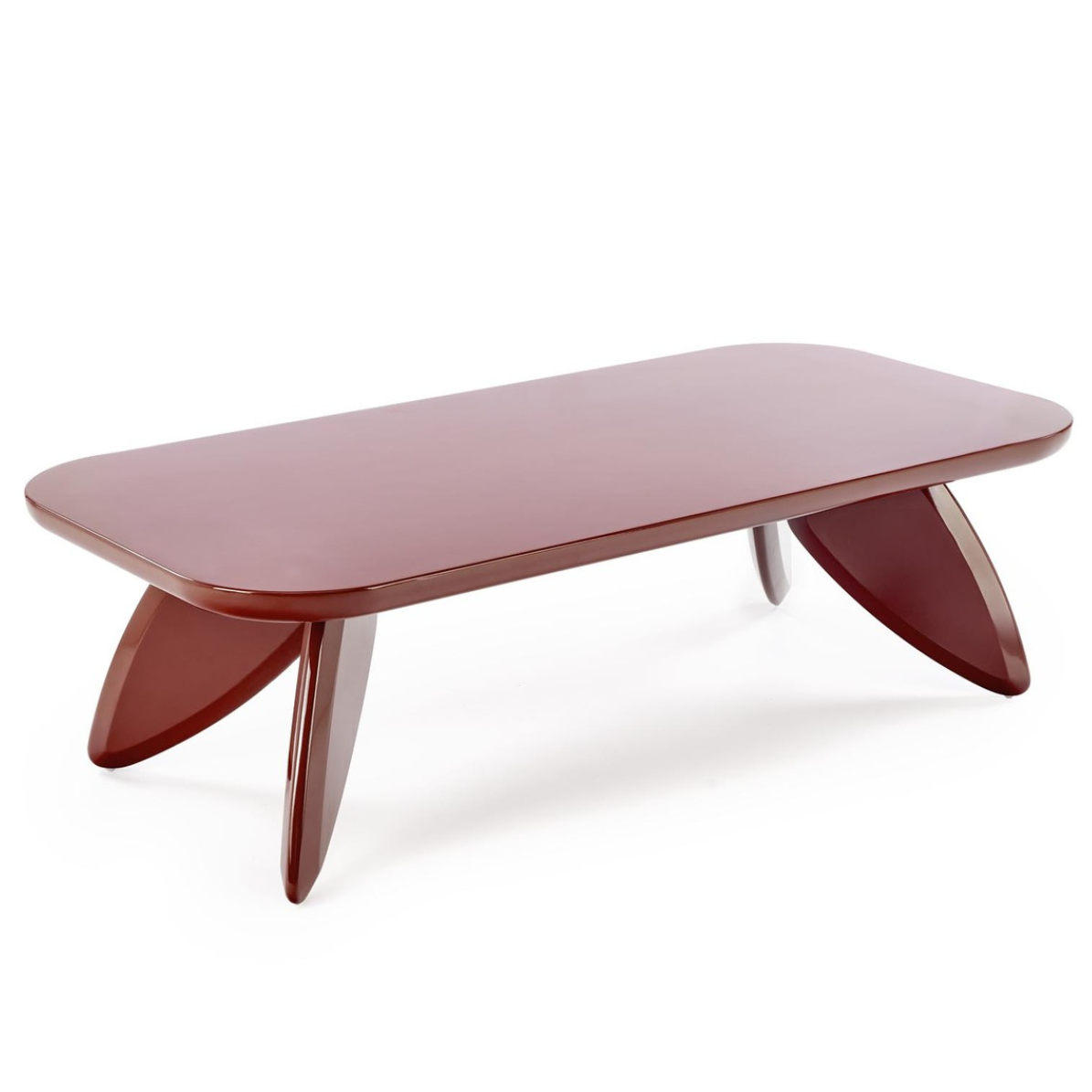 Kafijas galds Soras 120/60/36 cm bordo - N1 Home