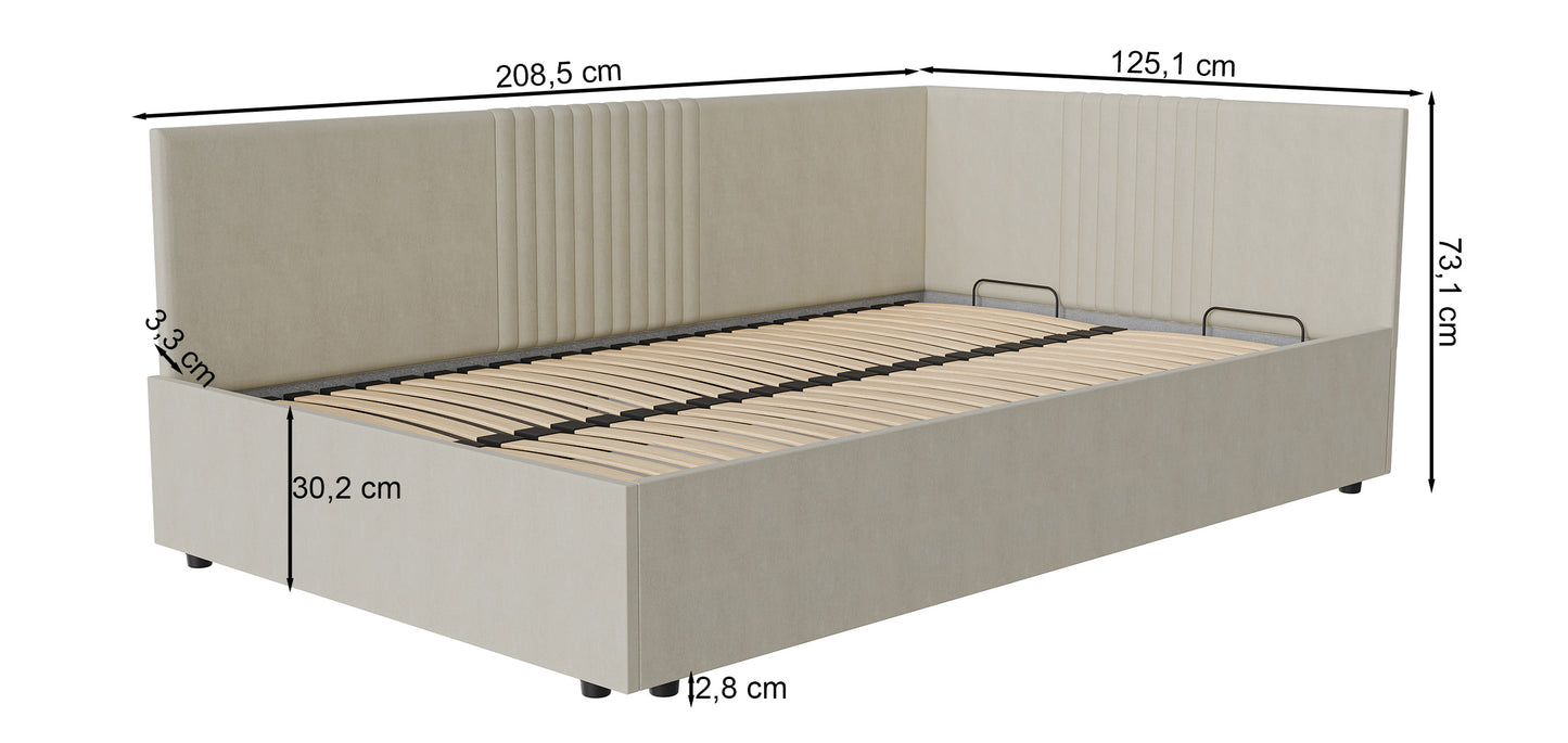 Gulta Nuvel 125/73/208 cm Cloud 91